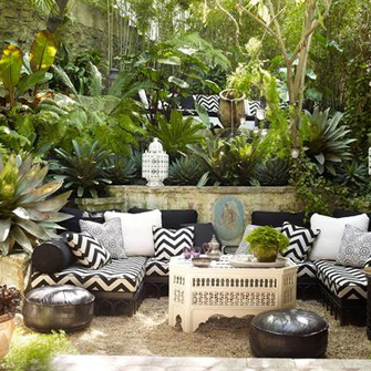 Lush Outdoor Rooms